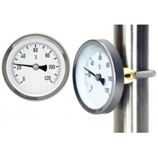 Termometr bimetaliczny przylgowy ø 63 mm 0-120°C